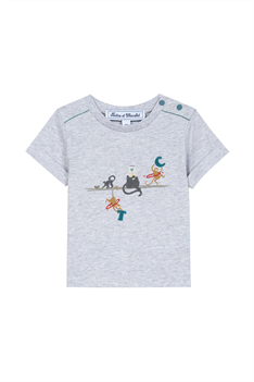 T-shirt Apor - Grå