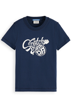 T-shirt Baseball - Marin