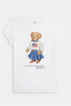 T-shirt Bear - Vit