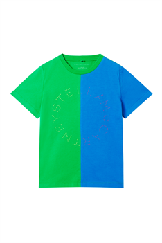 T-shirt Block - Grön/Blå