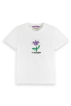 T-shirt Blomma - Vit