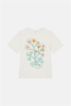 T-shirt Blomma - Vit
