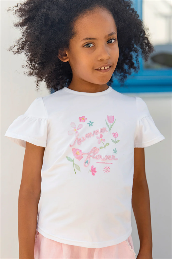 T-shirt Blommor