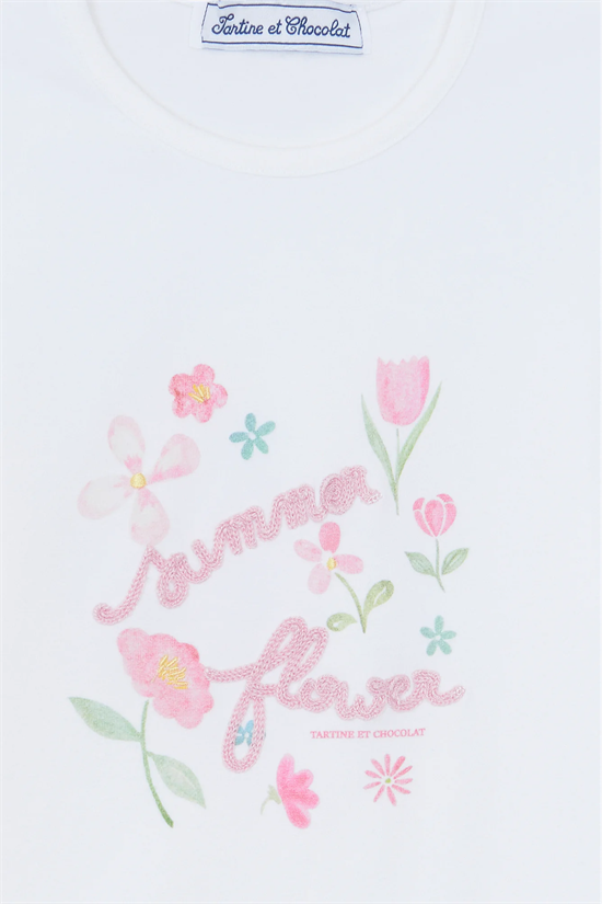 T-shirt Blommor