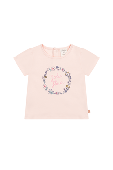 T-shirt Blommor (Rosa)