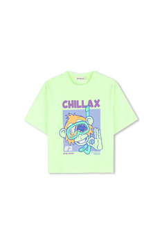 T-shirt Chillax - Lime