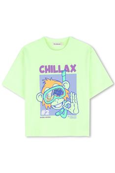 T-shirt Chillax - Lime