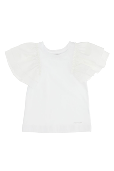 T-shirt Fjärilsärm - Vit