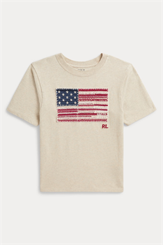 T-shirt Flag - Beige