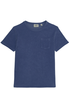 T-shirt Frotté - Blå