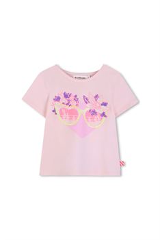 T-shirt Hjärta - Rosa