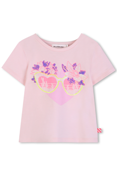 T-shirt Hjärta - Rosa