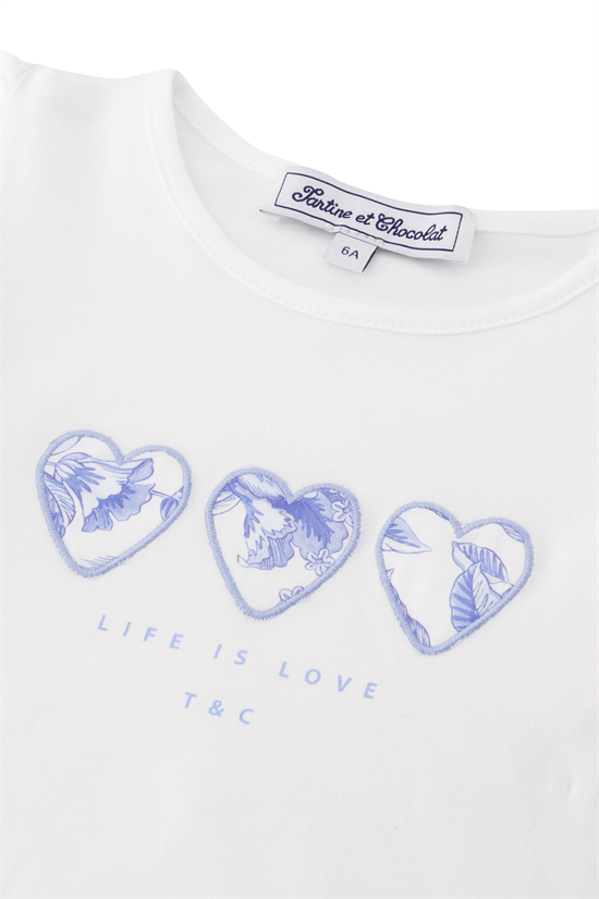T-shirt Hjärtan