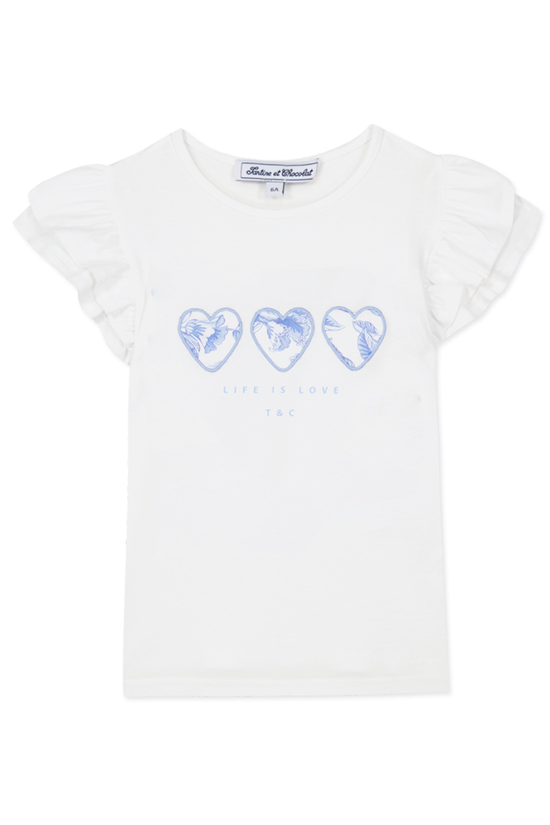 T-shirt Hjärtan