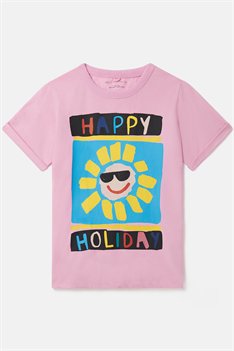 T-shirt Holiday - Rosa