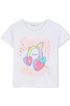 T-shirt Listen - Vit