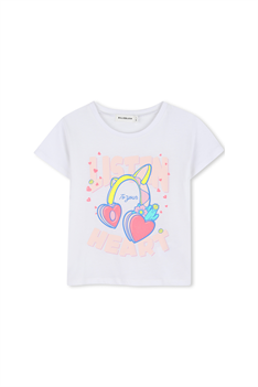 T-shirt Listen - Vit