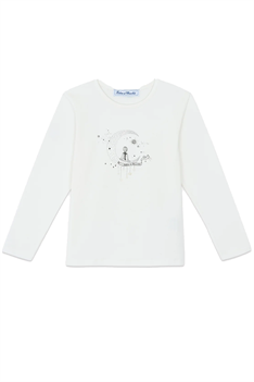 T-shirt Måne - Offwhite