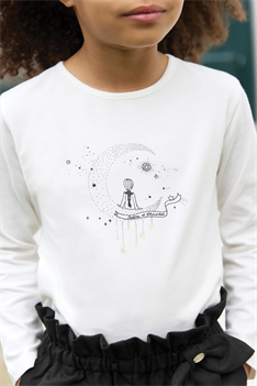 T-shirt Måne - Offwhite T-shirt Måne - Offwhite