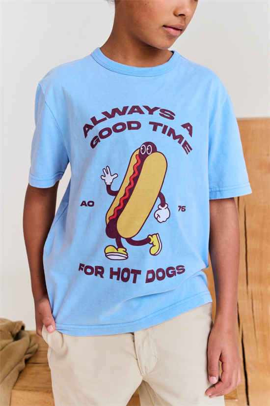 T-shirt Mat Hot Dog