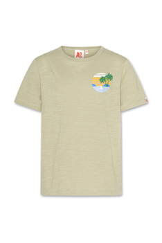 T-shirt Mat Island - Olivgrön