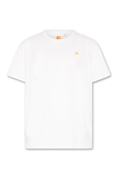 T-shirt Mat Logo - Vit