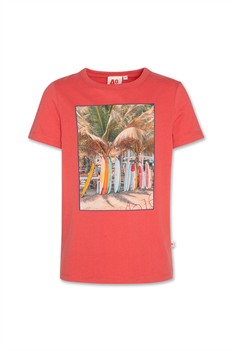 T-shirt Mat - Röd