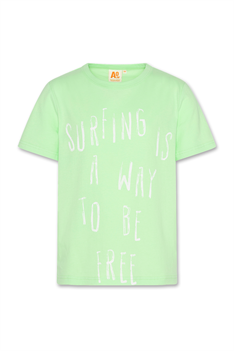 T-shirt Mat Surfing - Grön