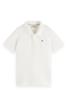 T-shirt Piké - Vit
