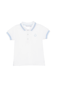 T-shirt Piké - Vit