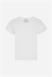 T-shirt Ribbad - Vit