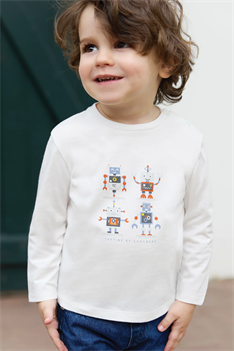 T-shirt Robot - Offwhite T-shirt Robot - Offwhite