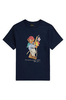 T-shirt Sailing Bear - Marin