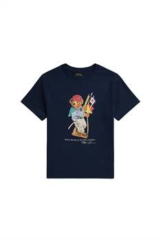 T-shirt Sailing Bear - Marin
