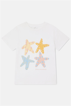 T-shirt Sjöstjärnor - Vit