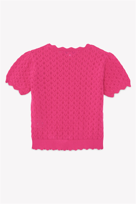 T-shirt Stickad
