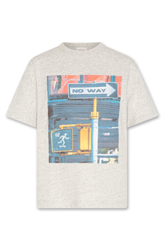 T-shirt Terry - Grå