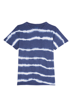 T-shirt Tie-dye (Blå/Offwhite)