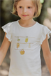 T-shirt Tryck - Offwhite