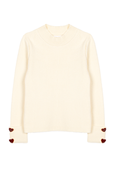 Topp Heart - Offwhite
