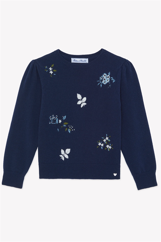 Tröja Blommor