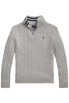 Tröja Half Zip - Grå