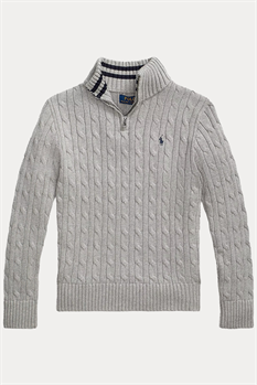 Tröja Half Zip (Grå)