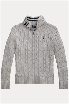Tröja Half Zip - Grå