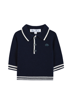 Tröja Krage - Marin Tröja Krage - Marin