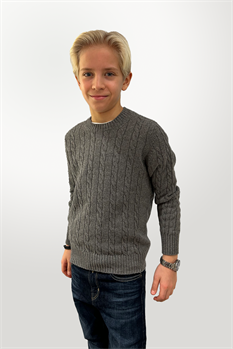 Tröja Treccia (Antracit)