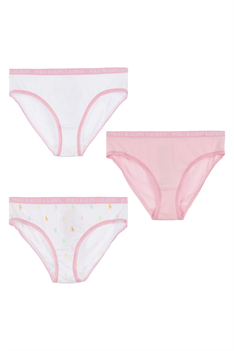 Trosor Briefs - Vit/Rosa