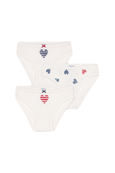 Trosor Hjärtan - Vit