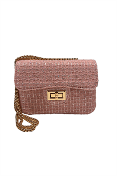 Väska Alexandra Plaid (Rosa)