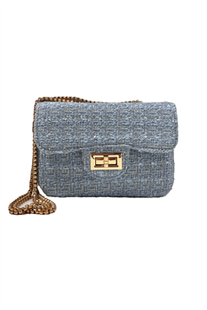 Väska Alexandra Tweed (Blå)